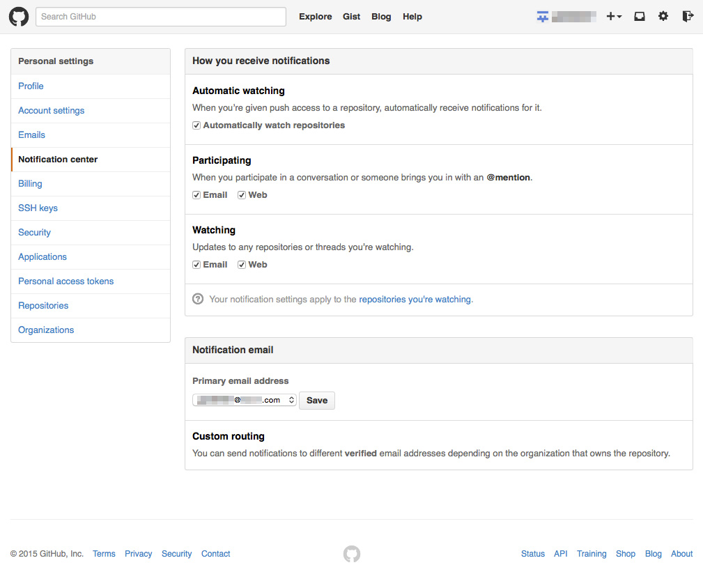 Notification Settings